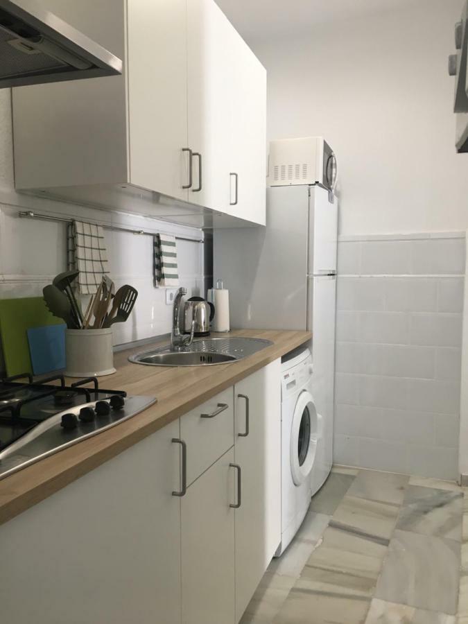 Apartamento Con Patio Málaga Exterior foto